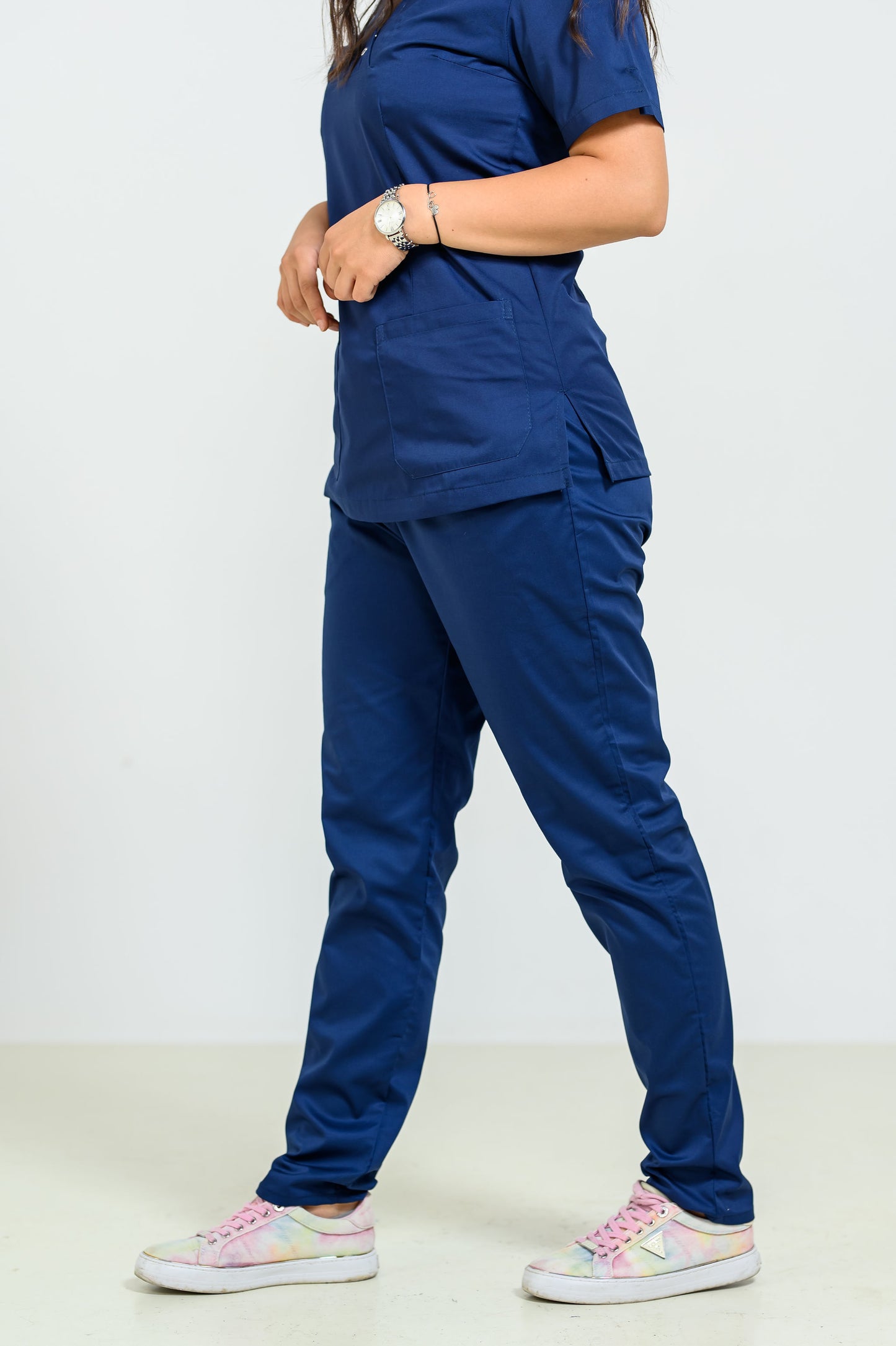 Pantaloni Medicali Femei cu elastic si snur